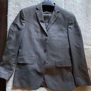 Banana Republic brown suit, size 38S.